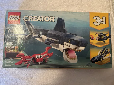 Lego 31088 Deep Sea Creatures Creator Model 100% Complete