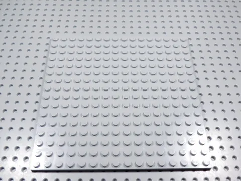 LEGO Light Bluish Gray 16x16 Dot Plate BB