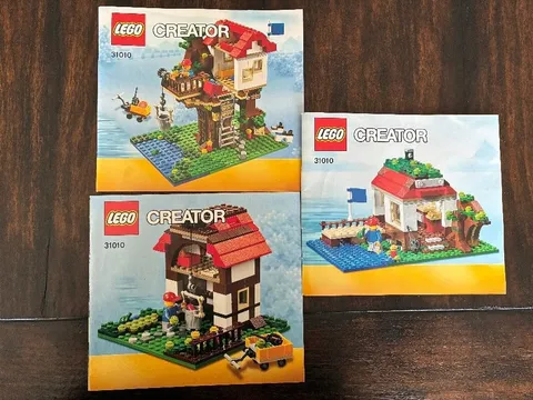LEGO CREATOR TREEHOUSE - 100% complete build w/ minifigure READ