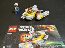 LEGO 75162 Star Wars Y-Wing Microfighter Complete Set with Manual & Minifigure