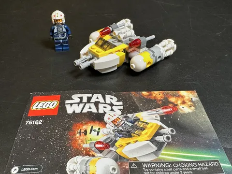 LEGO 75162 Star Wars Y-Wing Microfighter Complete Set with Manual & Minifigure