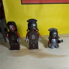 Lego Minifigure Urak Hai Lord Of The Rings lot