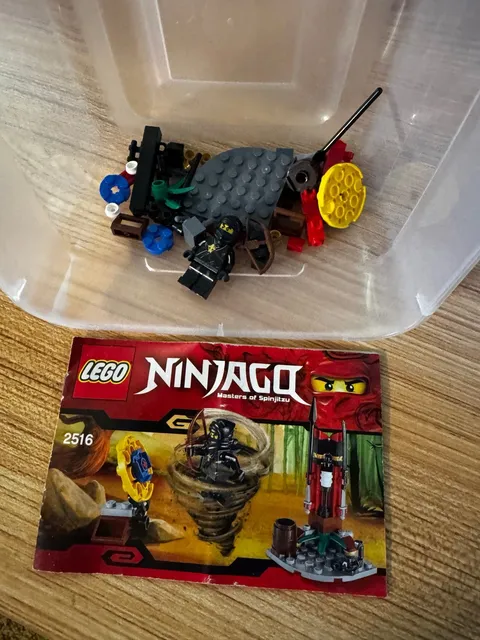 LEGO #2516 NINJAGO - Ninja Training Outpost 100%