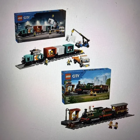 Lego City Vintage Steam Train Bundle( 60511) Building set for kids ages 7 & Up! 