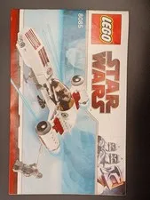 LEGO Star Wars Freeco Speeder 8085 COMPLETE w/ Minifigures & Manual