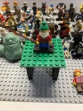 LEGO 8804 Collectible Minifigures Series 4 Lawn Gnome Fisherman Fishing Retired