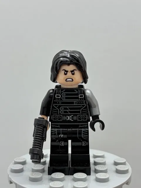 LEGO Marvel Superheroes Winter Soldier Minifigure 76314 sh1016 - Infinity Saga