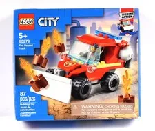 LEGO CITY Fire Hazard Truck (60279) Building Set for Kids 87 Pieces - New Sealed