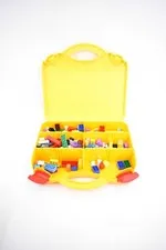 Lego Yellow Briefcase With Pieces