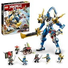 LEGO NINJAGO Jay’s Titan Mech 71785 Ninja Robot Building Set w/ Minifigs