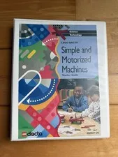 LEGO Dacta Educational Simple & Powered Machines Teacher Guide 2009631 Book STEM