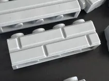 (500) BRAND NEW LEGO 1x4 LIGHT GRAY BRICK WALL MASONRY CASTLE 15533 PROFILE LOT