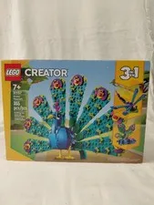 LEGO CREATOR (31157): 3-in-1 Exotic Peacock Butterfly Dragonfly Collector Set