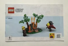 LEGO City Fire Rescue Plane 60413 Instruction Manual ONLY (Booklet 1) 