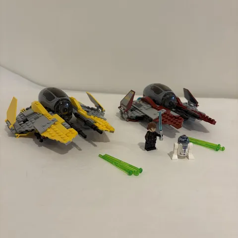 LEGO Star Wars 75038 75135 Anakin Obi-Wan Jedi Interceptors AS-IS Read