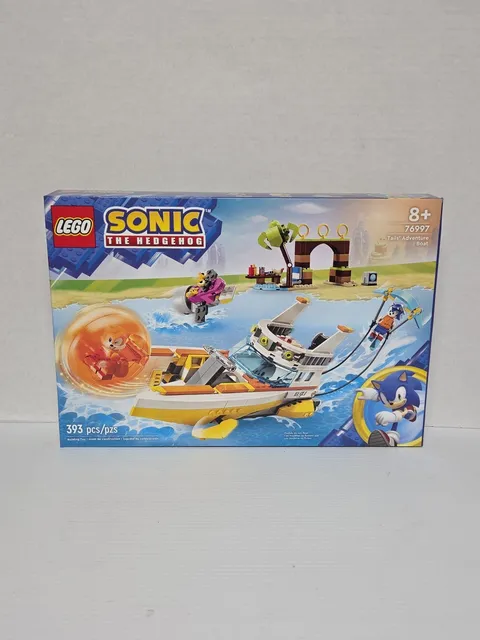 LEGO® 76997 Sonic the Hedgehog™ Tails' Adventure Boat New Sealed