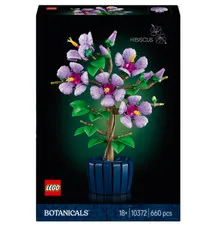 LEGO Botanicals 10372 Hibiscus Flower Plant Building Set Home Decor New Sealed