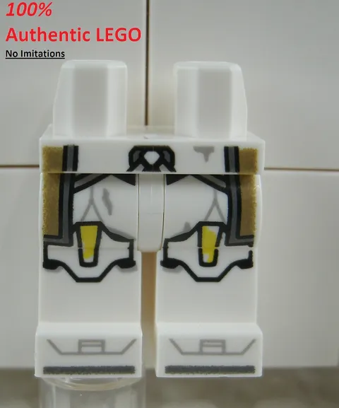 LEGO NEW White 327th Star Corps Legs (1x) 6549365 Minifigure Part 113880
