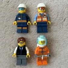 LEGO x City: Space Exploration Astronaut, Construction, Director & Engineer
