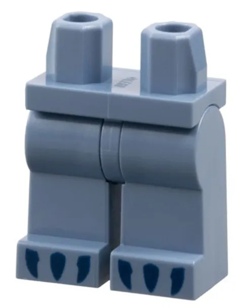 Lego 71048 Pterodactyl Minifig LEGS Sand Blue Dark Blue Claws Animal Part D540