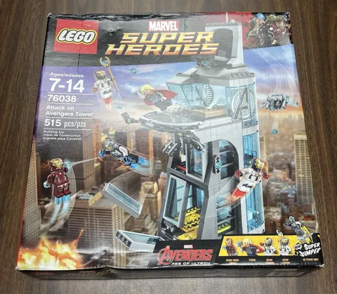 LEGO Marvel Super Heroes: Attack on Avengers Tower 76038 NEW Sealed Retired 2016