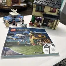 Lego 75968 Harry Potter 4 Privet Drive Complete Set With Minifigures