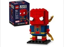 LEGO 40670 Brickheadz Iron Spider-Man Marvel Comics Spiderman New Retired Sealed