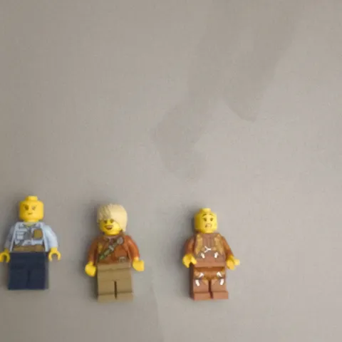 LEGO Minifigure Lot of 3 - Police Officer & 2 Characters, Plastic