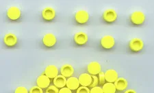 LEGO x 20 Neon Yellow Tile, Round 1 x 1 98138