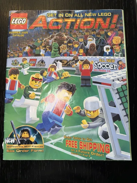 Lego Shop at Home Catalog - Summer 2000, Soccer Star Wars Castle Adventurers