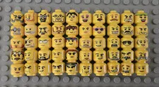 LEGO Minifigure Heads - Bulk Lot of 50