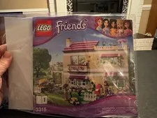 LEGO Friends Olivia's House 3315 Instruction Manual ONLY Retired 2012 Both Books