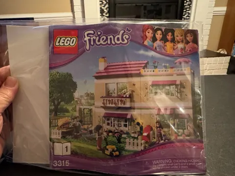 LEGO Friends Olivia's House 3315 Instruction Manual ONLY Retired 2012 Both Books