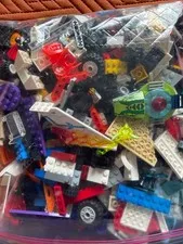 LEGO Bulk Lot- 1 3/4 lbs Mixed /Misc/special pieces watch video