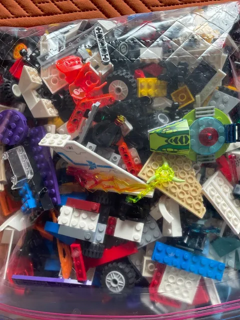 LEGO Bulk Lot- 1 3/4 lbs Mixed /Misc/special pieces watch video