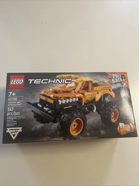 LEGO TECHNIC: Monster Jam El Toro Loco Set #42135, Retired, New & Sealed