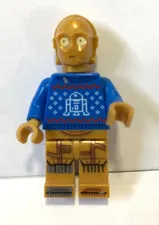 Lego C-3PO Holiday Sweater Christmas Minifigure Star Wars
