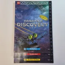 LEGO Mindstorms Robotics Discovery Set 9735 Manual Lot Books 1-3 + Card