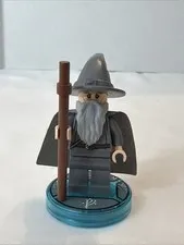 LEGO Dimensions Gandalf The Grey Minifigure - Set #71200 W/ Toy Tag & Accessory