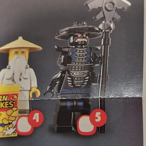 Lego Garmadon 71019 The LEGO Ninjago Movie Collectible Minifigure New Open