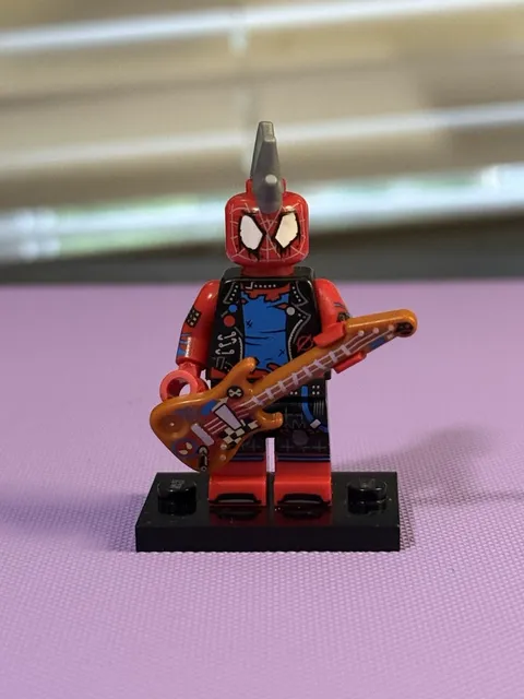 LEGO 71050 Spider-Punk Hobie Brown Minifigure Spider-Man Across the Spider-Verse