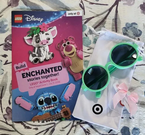 LEGO Disney Sunglasses Pouch & Activity Book Target Exclusive Promo Set 2026