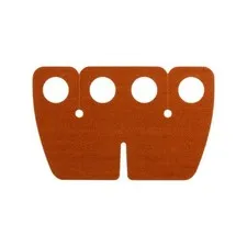 LEGO - Minifig, Skirt Cloth with 4 Holes, Tapered with Split - Dark Orange
