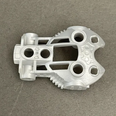 Lego 53544 Shoulder Armor Silver Gray Replacement Add-on Part Piece