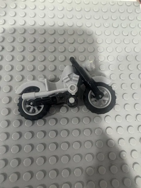 LEGO Marvel #6866 -Light Grey Motorcycle Part 85983c01 ONLY -NO Cracks/Scratches