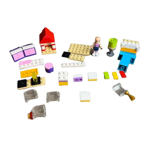LEGO Friends Mini Doll Furniture Bricks Lot Mixed Pieces 2.6oz Multicolor