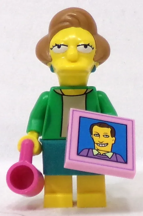 LEGO 71009 Simpsons Minifigure Series 2 sim040 Edna Krabappel Minifigure