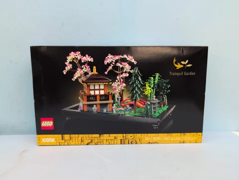 Lego 10315 Icons Tranquil Garden Japanese Zen Display Building Set 1363 Pieces