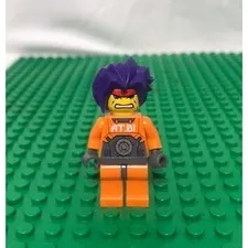 LEGO Exo-Force Minifigure exf007 Ryo From 7709 7708 7706 Spiky Purple Hair