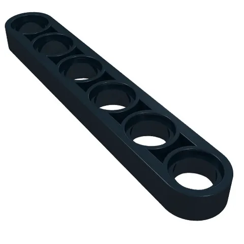 5x LEGO® Part 32063 - Technic, Liftarm Thin 1 x 6